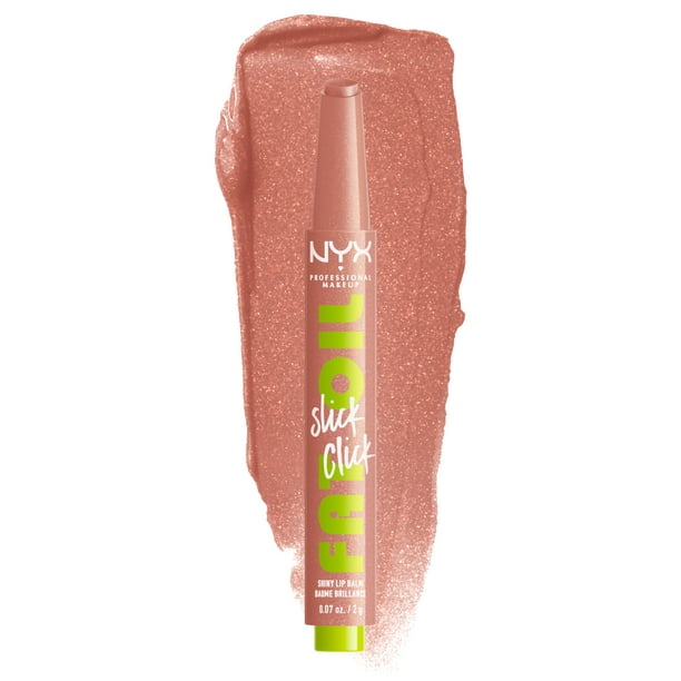 Bálsamo labial NYX PROFESSIONAL MAKEUP Fat Oil Slick Click Nude