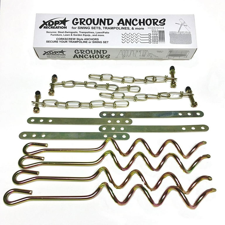 Ground Anchors For Metal Swing Sets