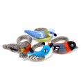thumbnail image 4 of Global Crafts Handmade Felt Napkin Rings Set from Nepal, 4-Pack, Birds, 4 of 4