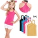 thumbnail image 2 of Odeerbi Camisetas de Las Niñas de 5 Paquetes Camisetas de Algodón Y Espalda Camisetas Bajas Sin Mangas Básicas Suaves, 1-13 Años, 2 of 9