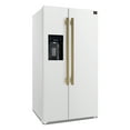 thumbnail image 2 of Forno Espresso Salerno 36-inch Side-by-Side White Refrigerator 20 cu.ft, 2 of 3