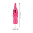 thumbnail image 3 of ZOURIH Ballpoint Pen Cartridges - Saturated Pink Ink (20 Pack) - Practice Cartridges for Rotary Pen Machines - Water-Based Ink with Bold Color,Pink, 3 of 8