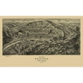 thumbnail image 3 of Fowler 18x13 Black Modern Framed Museum Art Print Titled - Keystone West Virginia - Fowler 1911, 3 of 5