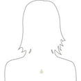 thumbnail image 7 of 14k Tricolor Gold, Tiara Crown Filigree Design 15 Pendant Charm Quinceanera 19mm with 18" Dainty Neck Chain, 7 of 7