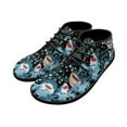 thumbnail image 3 of Wismoutput Shark Printed Sneakers for Men Boys Breathable Comfortable Minimalist Barefoot Shoes Size 5.5-14, 3 of 7