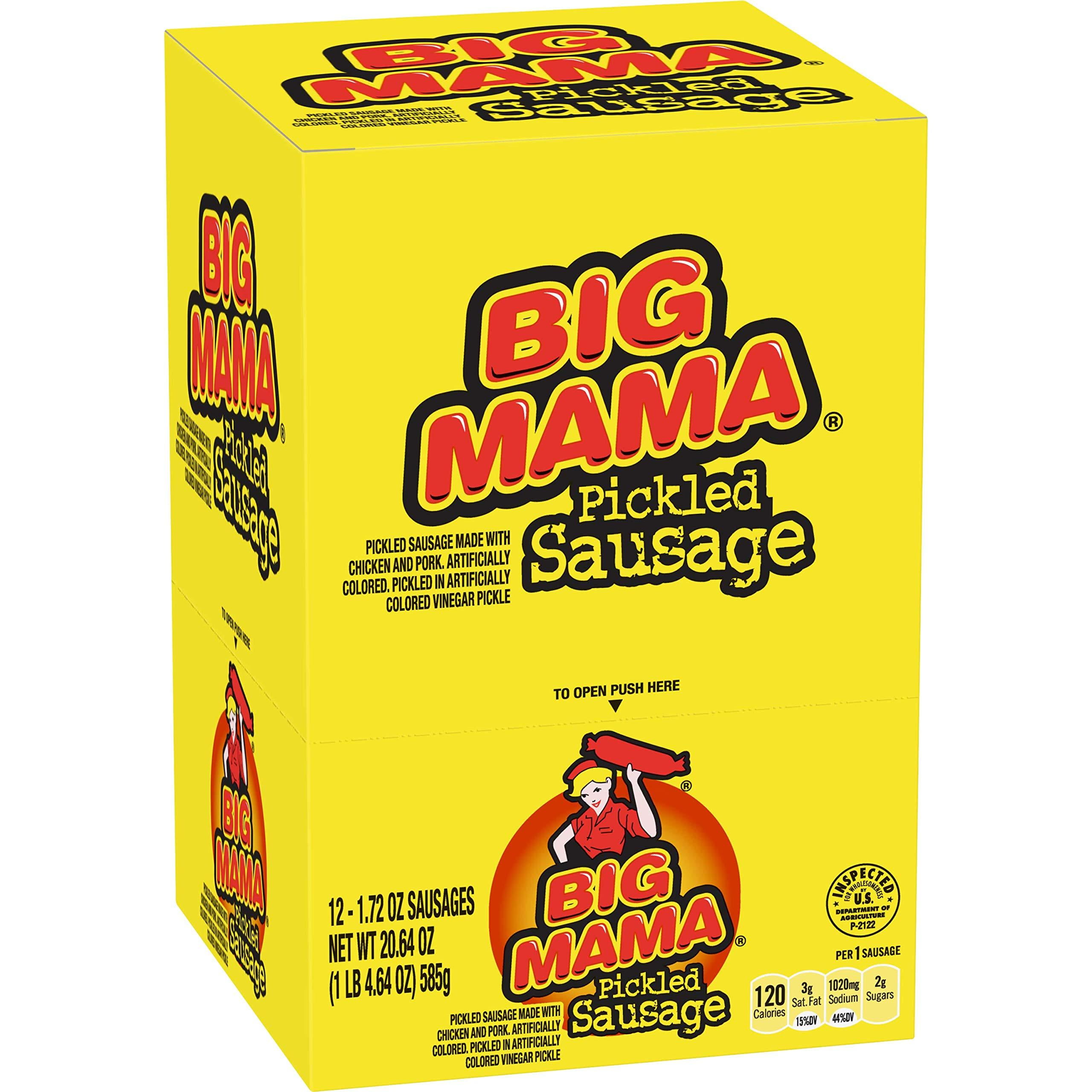 Penrose Big Mama Pickled Sausages, Keto Friendly, 2.4 Oz