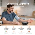 thumbnail image 2 of iHealth Track Pro Upper Arm Blood Pressure Monitor, Bluetooth Digital BP Machine with Adjustable Cuff and Large Display, 2 of 9