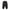 Black, variant on AherBiu Unisex Girls Boys Cargo Pants Teens Clothes Streetwear Elastic Waisted Cinch Bottom Sweatpants