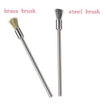 thumbnail image 1 of Compatible Detailed Work Mounted Abrasive Stainless Steel Pencil Brushes, 1 of 5