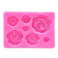 thumbnail image 1 of 1 molde de silicona para tartas con forma de rosa, para decoración de repostería, fondant y chocolate., 1 of 1