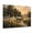 C, variant on XaaKee Wall Print Luminous Margin Vintage Botanical Floral Foreground Canvas Wall Art Inner Framed 18*12Inch
