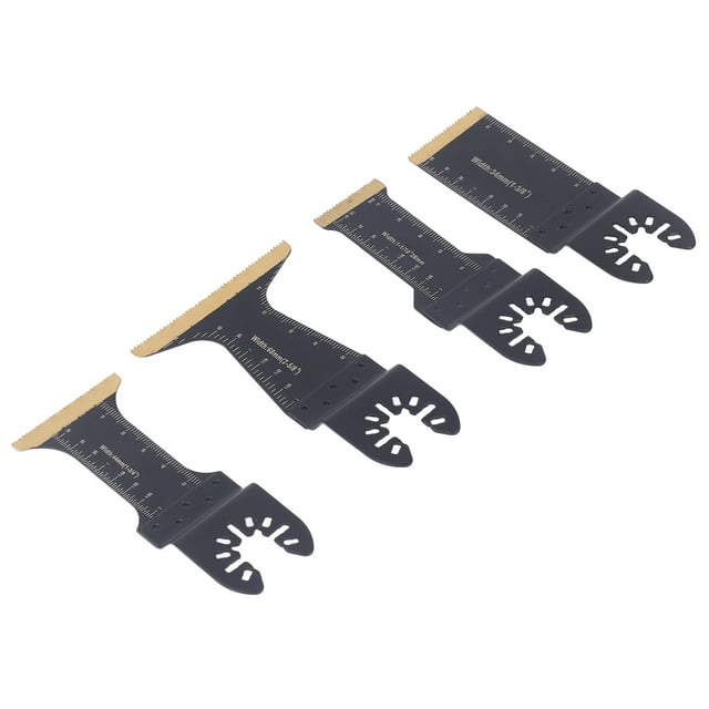 Oscillating Saw Blades, Durable Versatile Ti Plated Functional Oscillating Tool Saw Blades for Metal