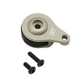 thumbnail image 1 of Bocina de Brazo servo de dirección Vogacara 25T para Axial SCX10 D90 TRX4 TF2 CC01 Capra coche trepador de control remoto Titanio, 1 of 6