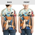 thumbnail image 3 of Haikyuu Poster Teen T-Shirt Crewneck Short Sleeve Double-Sided Print Summer Tee Shirts Top For Youth Boys Girls Children Medium, 3 of 7