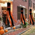 thumbnail image 5 of Boovnll 2Pcs Halloween Windsock, 40" Horror & Novelty Hanging Windsocks Flag Wind Sock for Outdoor Front Door Yard Patio Garden Porch Party Decor, Halloween Decorations, 5 of 7