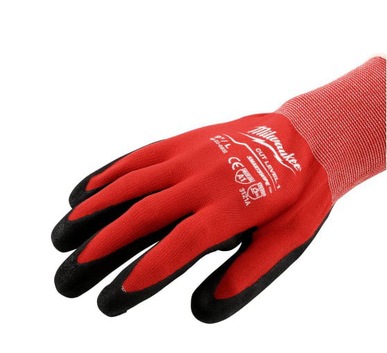 Milwaukee 4933104752 Cut Level 1 Dipped Gloves Various Sizes 