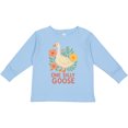 thumbnail image 3 of Inktastic One Silly Goose Cute Animal Design Boys or Girls Long Sleeve Toddler T-Shirt, 3 of 5
