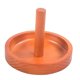 thumbnail image 2 of Cono de billar de madera, cuenco de , soporte de tiza de cono, deportes de billar portátiles para piscina Amarillo kusrkot Cuenco de talco de cono de billar, 2 of 8
