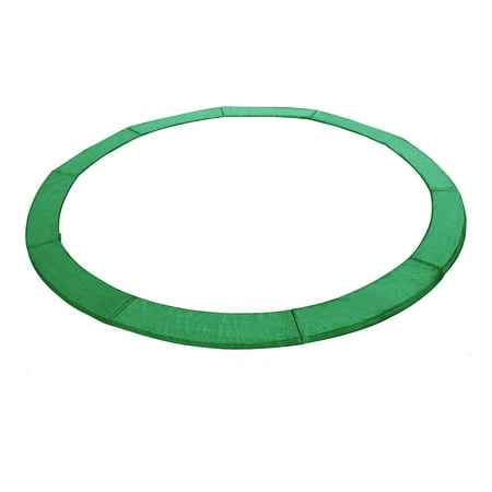 Trampoline Replacement Safety Pad Frame Spring Round Cover, 12-Foot, Green