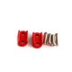 thumbnail image 1 of Amortiguador de placa de acero Bewildely 1/10 2 piezas para WPL D12 RC Rojo, 1 of 6