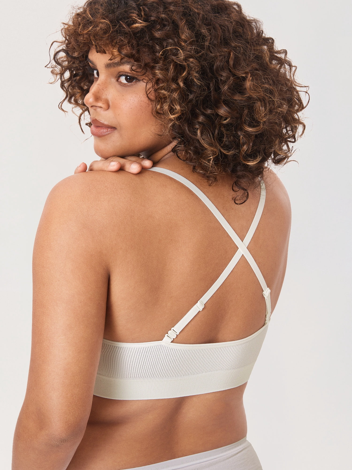 DELIMIRA Women's Nursing Bras Seamless Bralettes Wireless Maternity Breastfeeding Bra