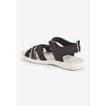 thumbnail image 2 of Comfortview Women's The Annora Nubuck-Like Adjustable Water Friendly Sandal, 2 of 6