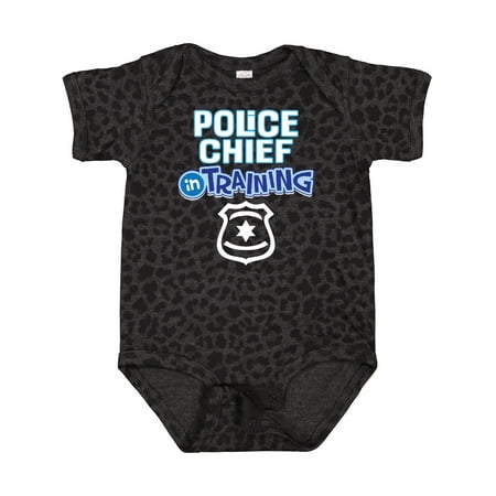 

Inktastic Police Chief in Training Boys Apparel Gift Baby Boy Bodysuit