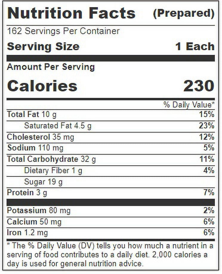 Sweet Endings White Chocolate Macadamias Nut Cookie, 54 count -- 3 per case
