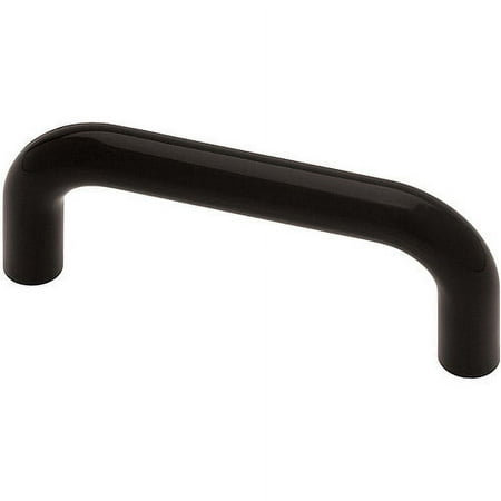 Liberty Flat Black 3" Plastic Wire Pull