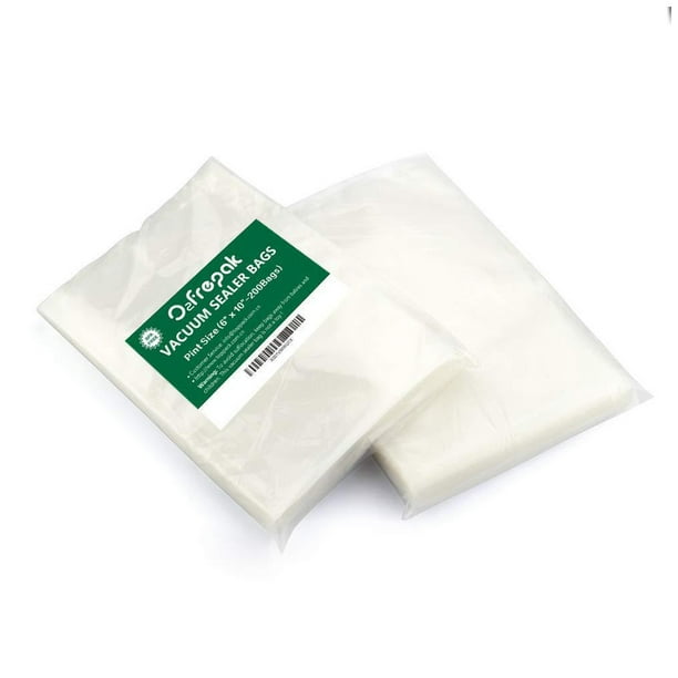 Injueey Bolsas selladoras de 100 Uds., bolsa de embalaje para mantenimiento de alimentos, contenedor de alimentos multifuncional de mano, Type1 NO1