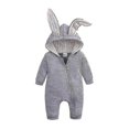 thumbnail image 1 of Barboteuse pour Bébé Lapin Combinaison Pyjama Pâques, 1 of 3