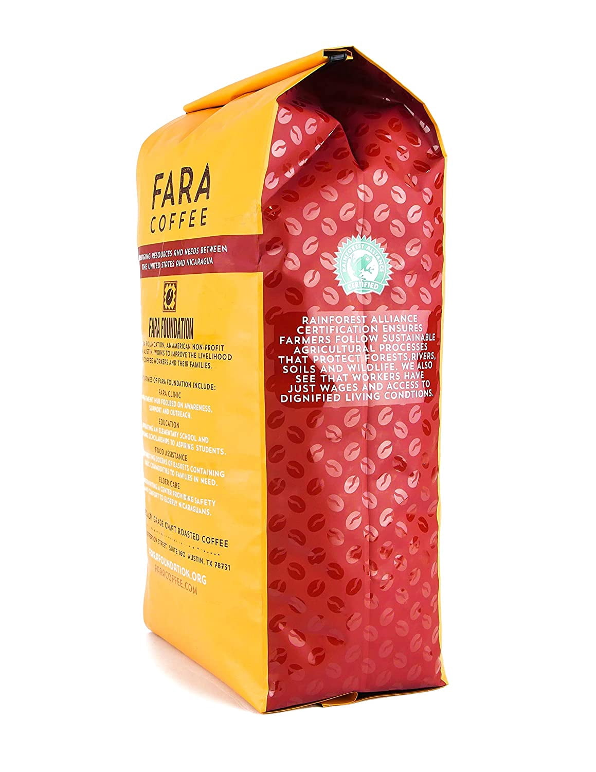 Fara Coffee Signature Roast Whole Bean Coffee 2.2 Pounds
