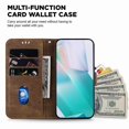 thumbnail image 5 of For Xiaomi Poco X7 Pro 5G Redmi Turbo 4 5G Wallet Case Tiger Imprint Leather Shockproof Phone Cover, 5 of 5