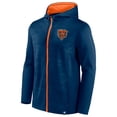 thumbnail image 2 of Men's Fanatics Navy Chicago Bears Ball Carrier Full-Zip Hoodie, 2 of 3