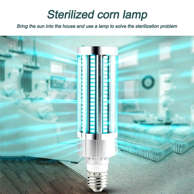 60W UV Germicidal Lamp UV E27 LED Bulb Household Disinfection Light