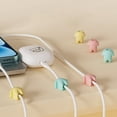 thumbnail image 6 of Clearance Office&Craft&Stationery under $1,Desktop Cable Organizer With No Punching Buckle Data Cable Computer Cable Charging Cable Dormitory Storage Tool, 6 of 6