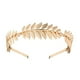 thumbnail image 1 of Diadema con corona de hojas doradas, corona para el pelo con hojas de Metal para bodas, bailes, festivales, accesorios para el cabello para dama de honor, 1 of 8