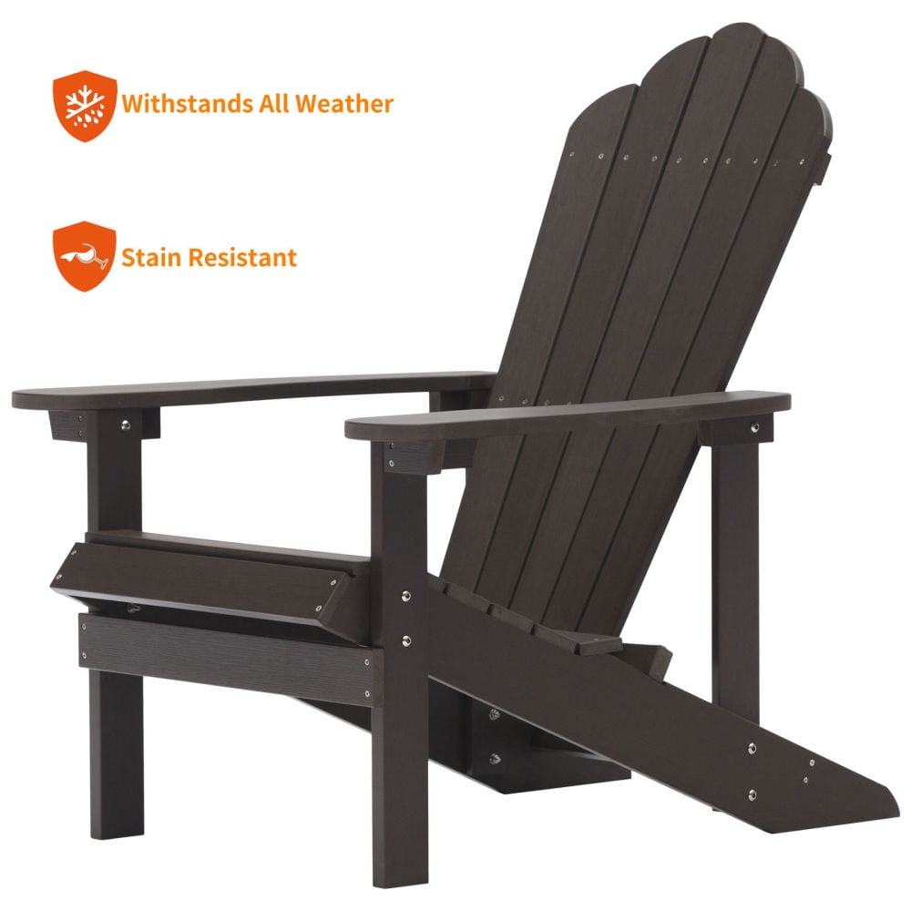 Kepooman Home Weather Resistant Seating for Garden Patio Backyard, Brown Kepooman Home Weather Resistant Seating for Garden Patio Backyard, Brown