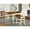 Buttermilk & Cherry, variant on East West Furniture Dining Room Set Buttermilk & Cherry, MZPL3-WHI-W