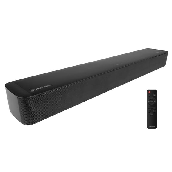 Westinghouse 2.0 Channel Mini Sound Bar for Smart TV with Roku TV Ready, 120W Dolby Atmos, Bluetooth Speakers