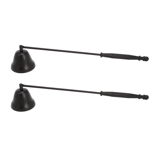 2pcs Candle Snuffer,Candle Extinguisher Wick Snuffer Accessory ,Candle Extinguisher Long Handle Candle Snuffer Slip Resistant Candle Wick Snuffer for Most Candles