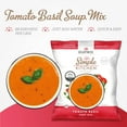thumbnail image 2 of ReadyWise Simple Kitchen | Tomato Basil Soup Mix | 17 Servings per Pouch | Great for Events, Restaurants, Food Service, Emergency Food Storage, or Everyday Use, Vegetarian and Gluten-Free, Pack of 4, 2 of 7