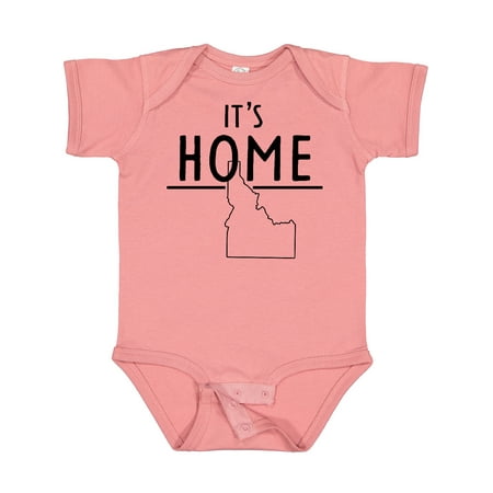 

Inktastic It s Home- State of Idaho Outline Gift Baby Boy or Baby Girl Bodysuit