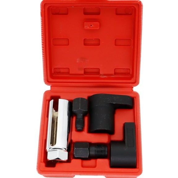 5Pcs Oxygen Sensor Socket Thread Chaser Set with 22mm Sockets 1/2" 3/8" Drives