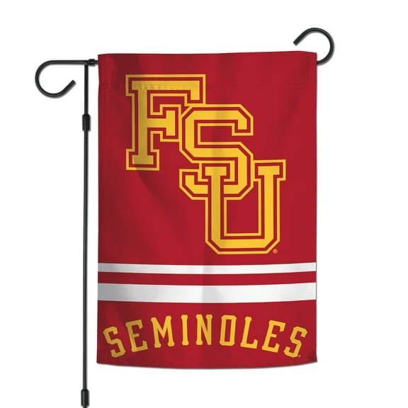 WinCraft Florida State Seminoles 12'' x 18'' Double-Sided College Vault Garden Flag