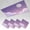 Color 1, variant on 4 Pack Magnetic Ceiling Light Covers 2 x 4 Feet, Sky Stars Soft Clouds Purple Tones Light Shades & Filters for Office Classroom Drop Ceiling Flat Panel Lights