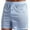 Blue, variant on Intimo Mens' Tricot Knit Fabric Boxer Shorts Lounge Underwear