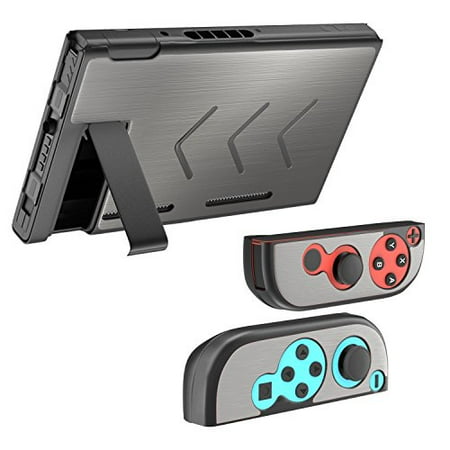 Moko Slim Cover Case MoKo Case for Nintendo Switch, Segment Design Protective Slim Hard Cover Switch Shell Set, Shock-Absorption and Anti-Scratch ()