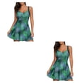 thumbnail image 2 of Traje de baño Yuarrent para mujer poliéster una sola pieza verano S, 2 of 6
