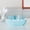 Blue, variant on Plastic Pirate Ship Popsicle Mold Set - 4-Cavity Ice Pop Maker for Fun Frozen Treats